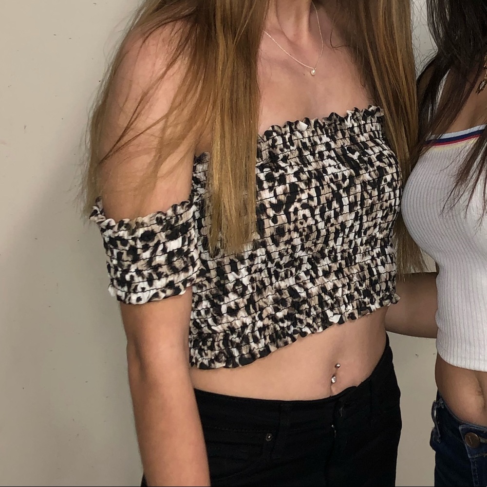 Forever 21 leopard print top